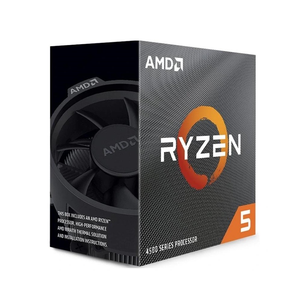 Amd ryzen 5 4500 3.6ghz 8mb 6 core am4 box+disipa