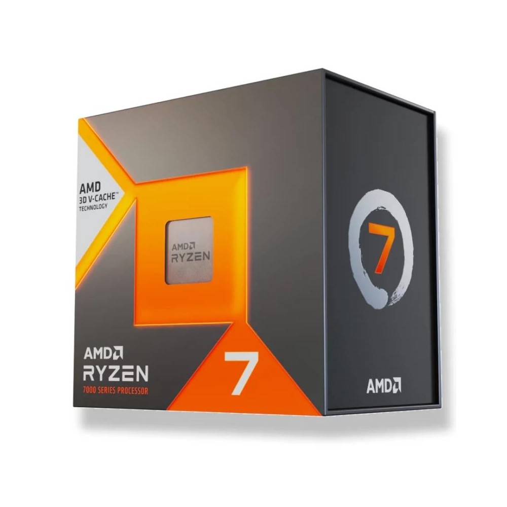 Amd ryzen 7 7700x3d 4.5ghz 40m 8c am5 box sin ven
