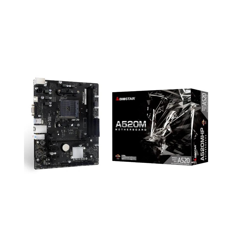 Biostar placa base a520mhp matx am4