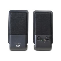 Ewent altavoces 2.0 jack 3.5mm carga usb
