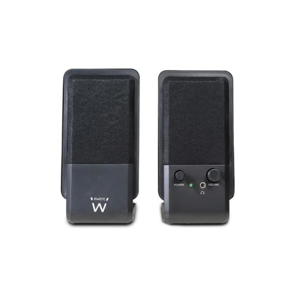 Ewent altavoces 2.0 jack 3.5mm carga usb
