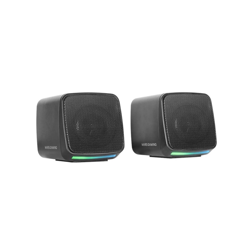 Mars gaming ms-pro altavoces rgb flow 10 w negro