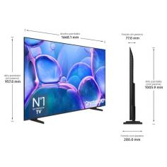 Samsung tv 75" tu75u7025f crystal uhd smart tv bt 2