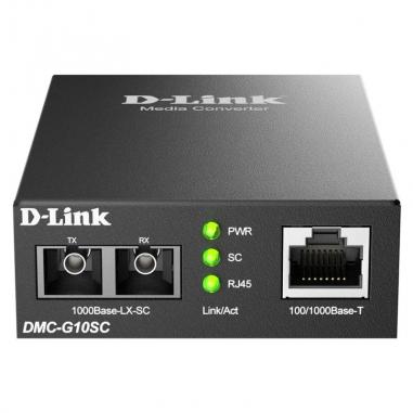 D-link dmc-g10sc conversor medios sc sm 10km