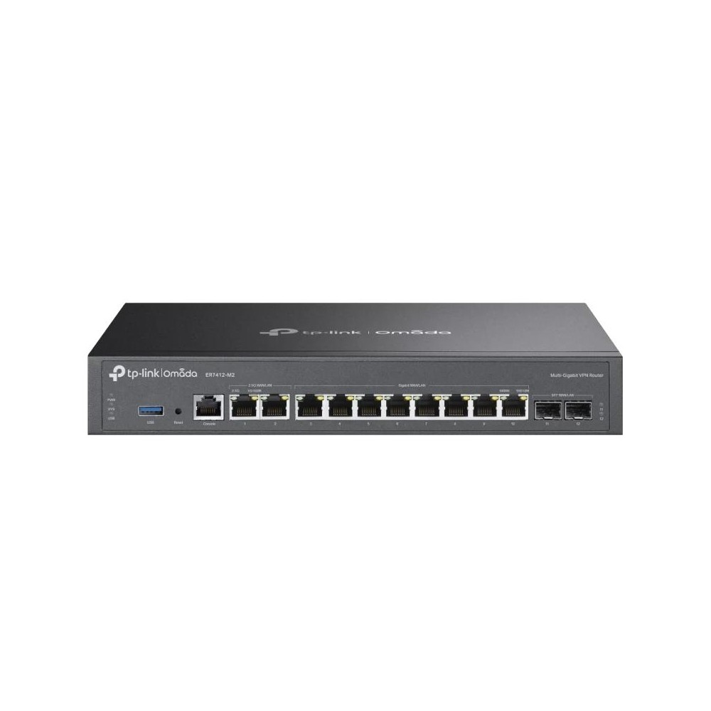 Tp-link er7412-m2 router 2x2.5gbe 2xgb sfp 8xgbe