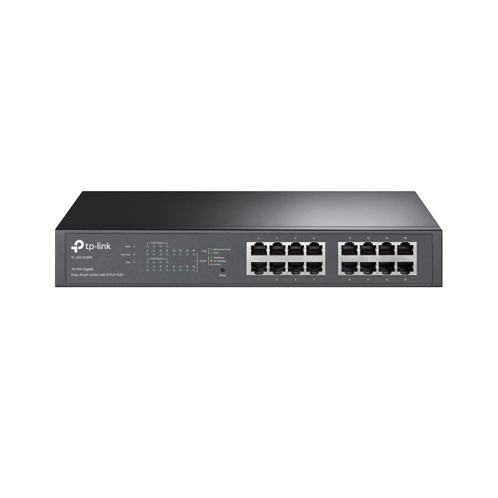 Tp-link tl-sg1016pe switch 16xgb poe+