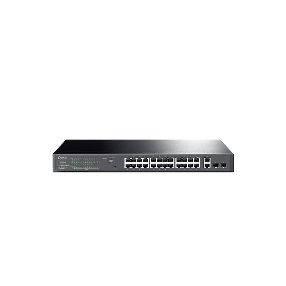 Tp-link tl-sg1428pe switch 24xgbe poe+ 2xgbe 2xsfp