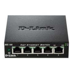 D-link des-105 switch 5x10/100mbps metal