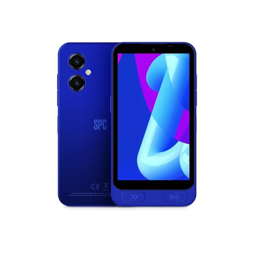 Spc wuum one 5" discovery 4+8gb 64gb circles blue