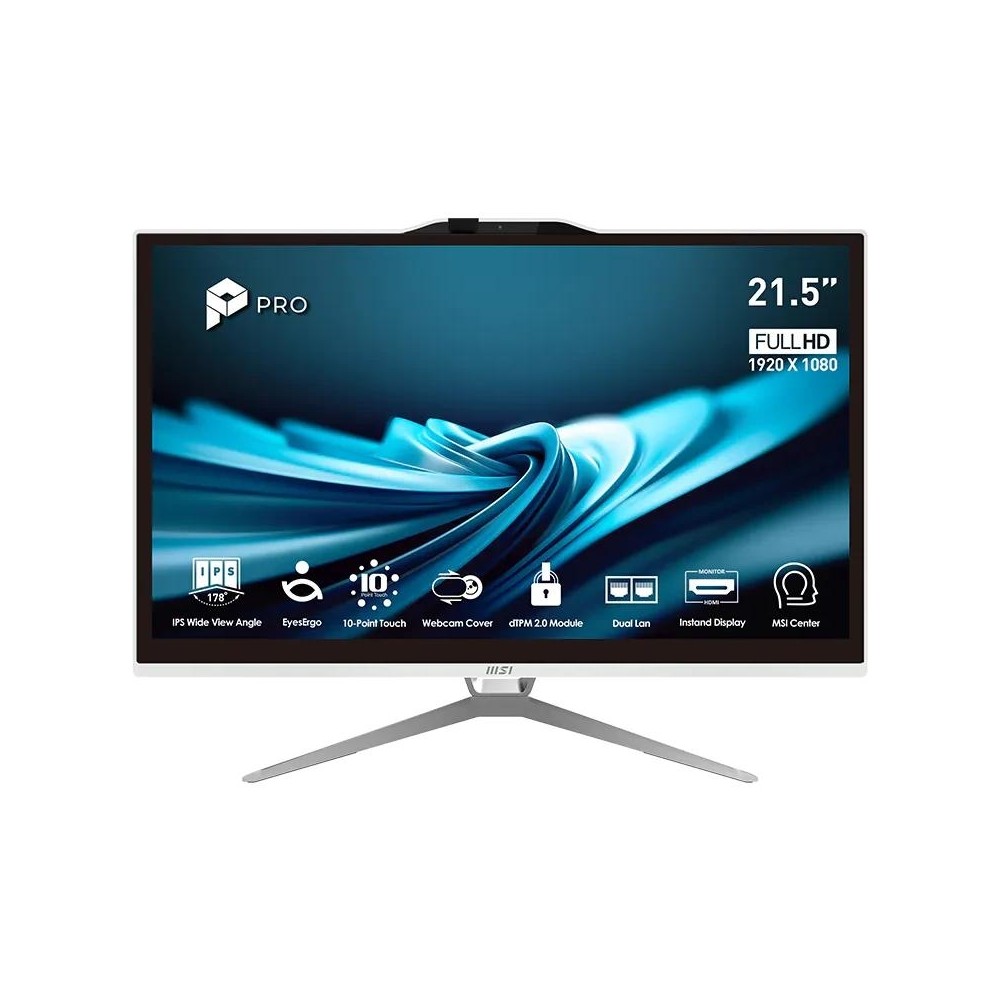 Msi pro ap222t-652eu i5-14400 16 512 dos 22" tac.b