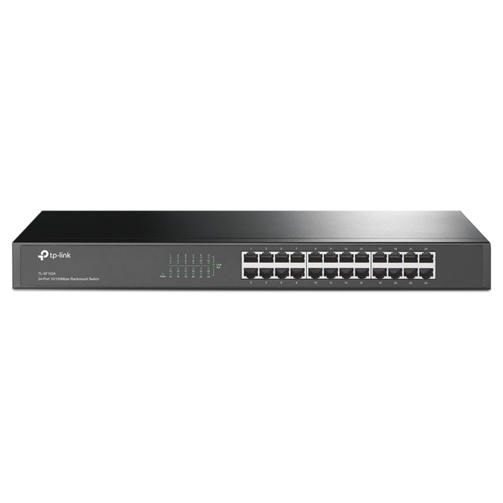 SWITCH TP-LINK TL-SF1024 24 PORT 10/100 RACK 19