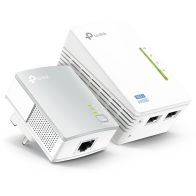 POWERLINE WIFI TP-LINK AV600 KIT 2UDS 2 PORT