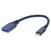 ADAPTADOR GEMBIRD USB-C A OTG (CM/AF) GRIS ESPACIAL
