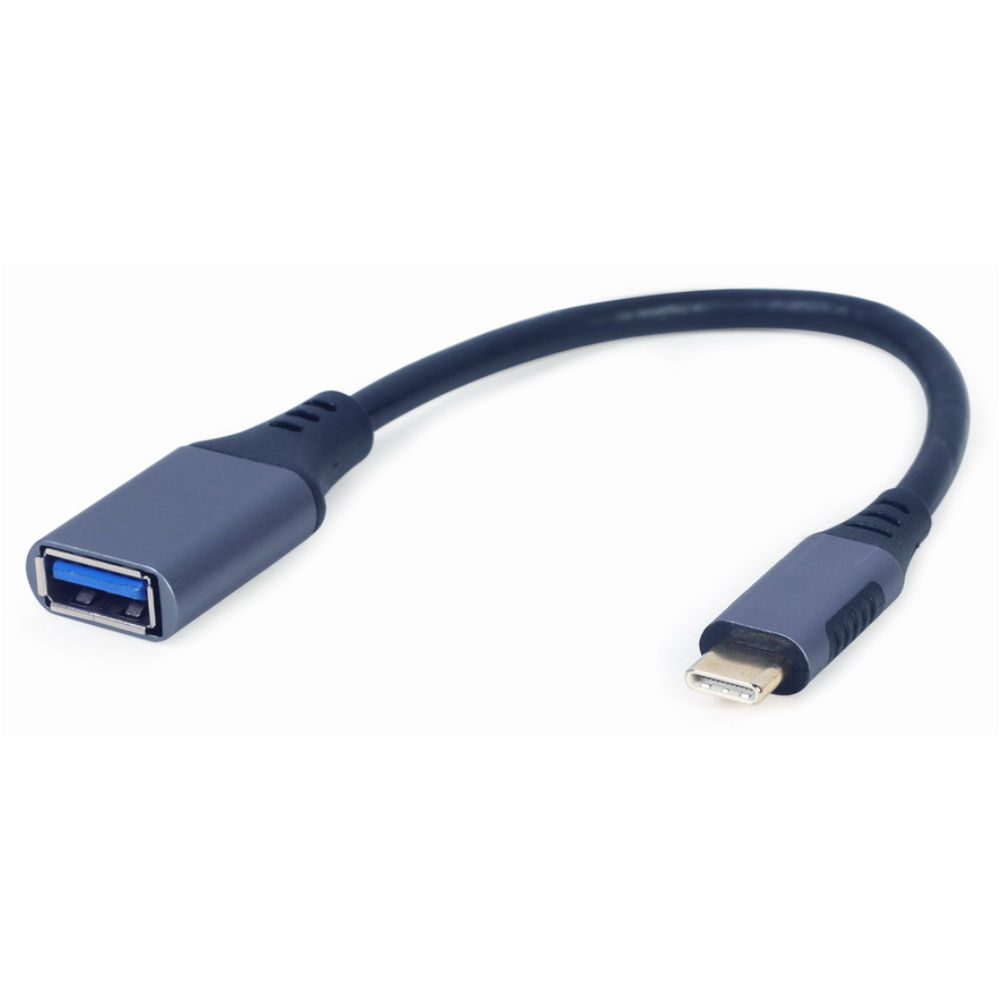 ADAPTADOR GEMBIRD USB-C A OTG (CM/AF) GRIS ESPACIAL