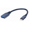 ADAPTADOR GEMBIRD USB-C A OTG (CM/AF) GRIS ESPACIAL