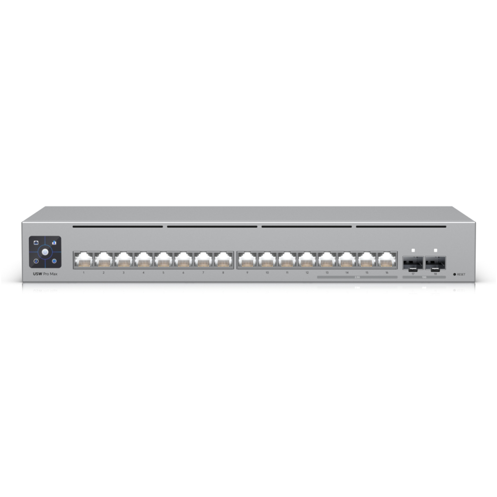 SWITCH UBIQUITI UNIFI USW-PRO-MAX-16 16 PUERTOS