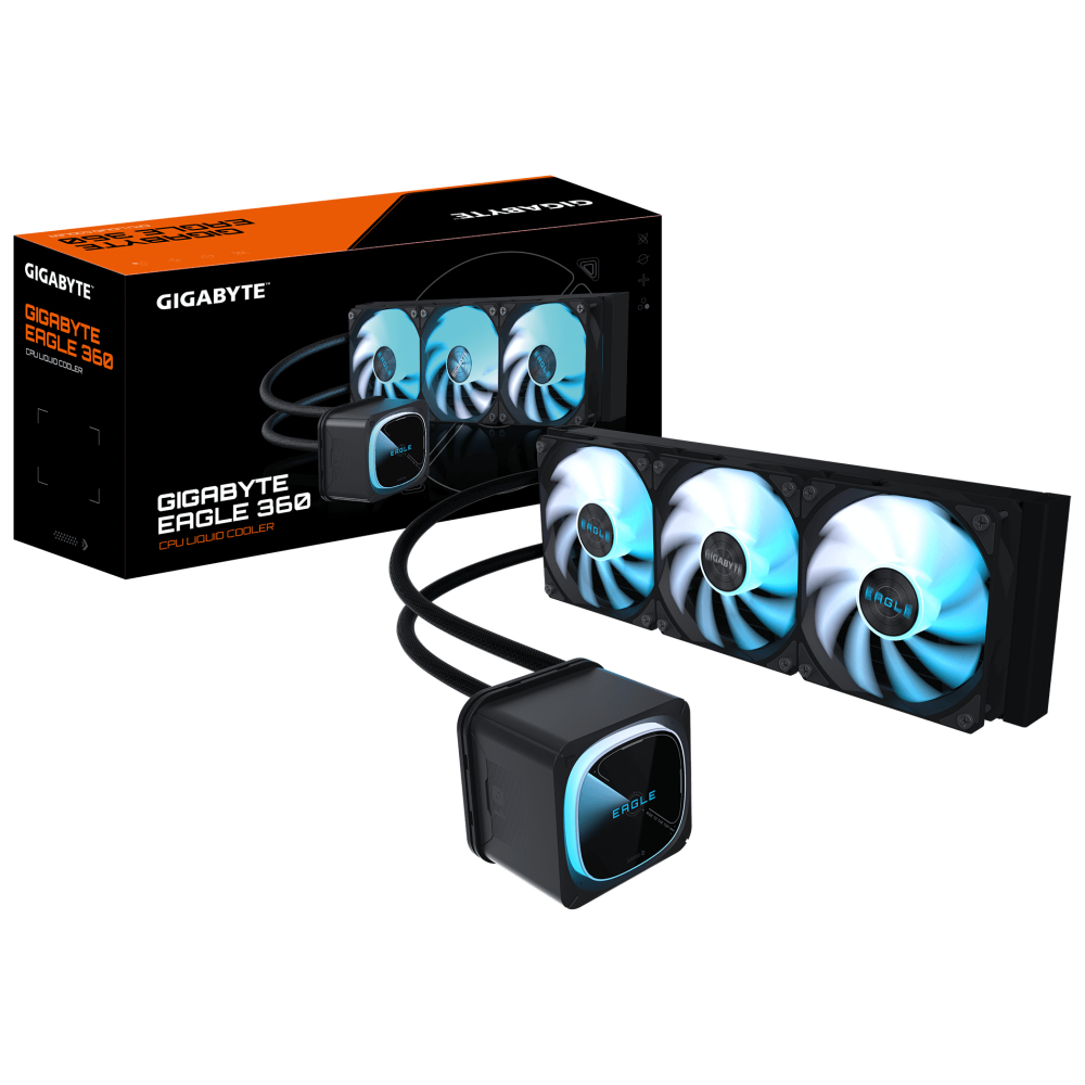 REFRIGERACION LIQUIDA GIGABYTE EAGLE 360 NEGRA