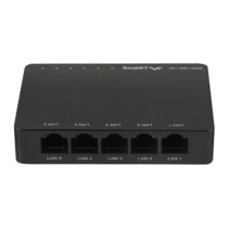 SWITCH LANBERG 5 PUERTOS GIGABIT RJ45 ETHERNET