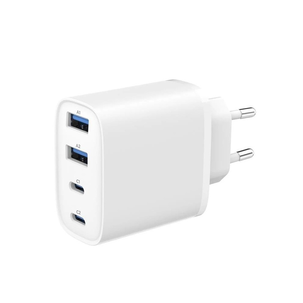 Gembird cargador rápido usb pd 4 puertos 40 w gan