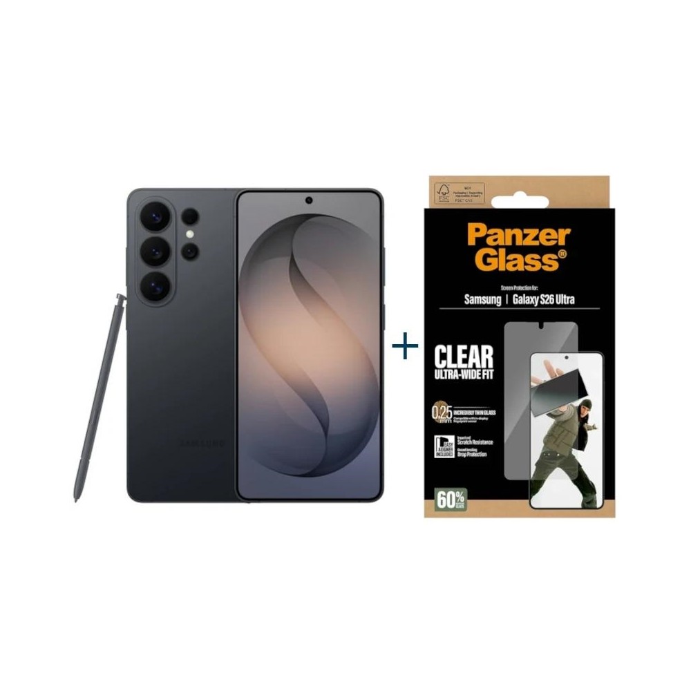 Samsung galaxy s26 ultra 256gb black + prot panzer
