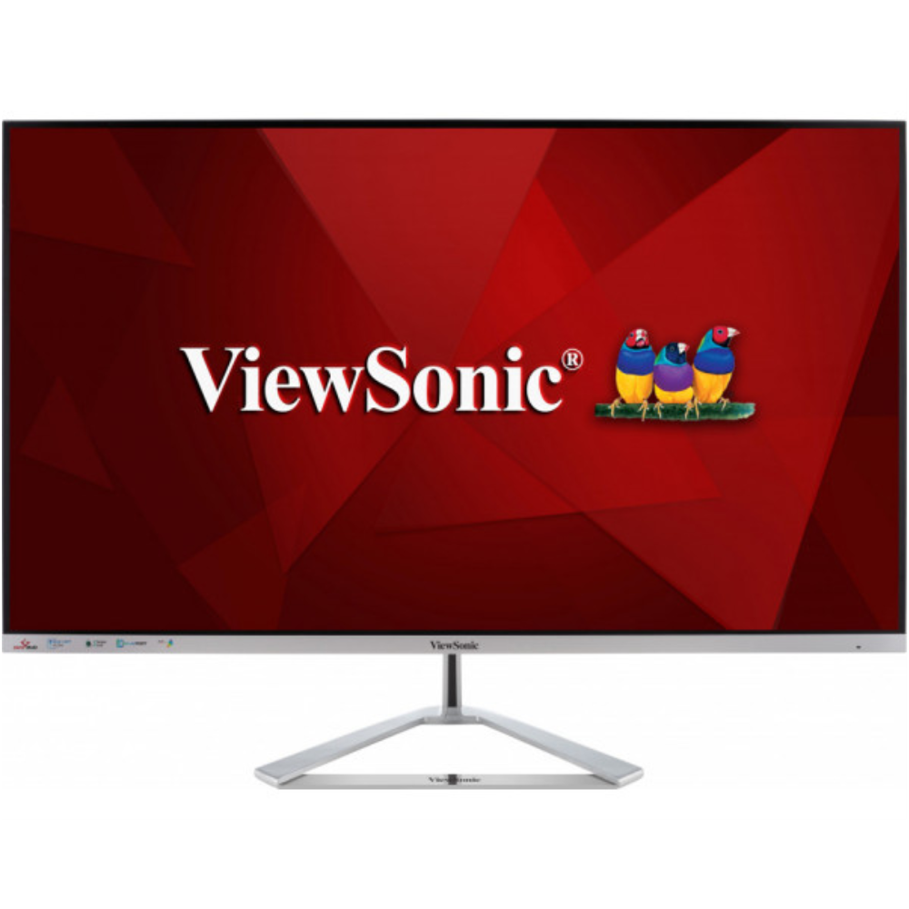 MONITOR VIEWSONIC 32" VX3276-MHD-3 1920x1080 IPS VGA HDMI DDP SPEAKERS SILVER