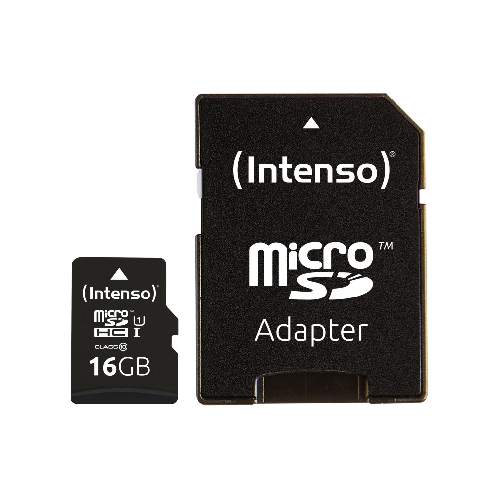 Intenso 3423470 micro sd uhs-i premium 16gb c/adap