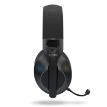 Krom phase auricular gaming inalámbrico negro