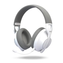 Krom phase auricular gaming inalámbrico blanco