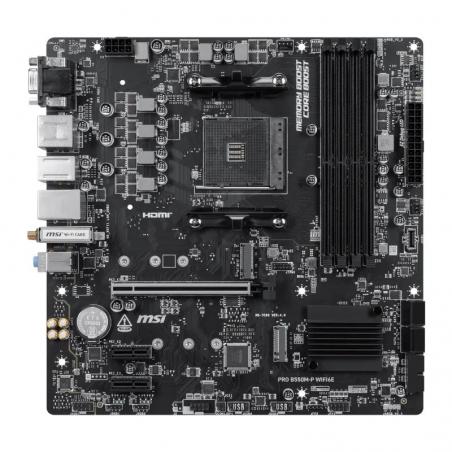 Msi placa base pro b550m-p wifi6e matx am4