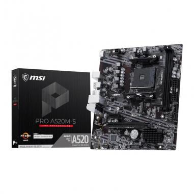 Msi placa base pro a520m-s matx am4