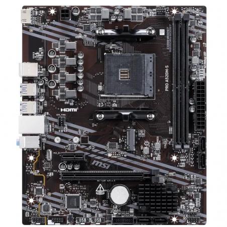 Msi placa base pro a520m-s matx am4