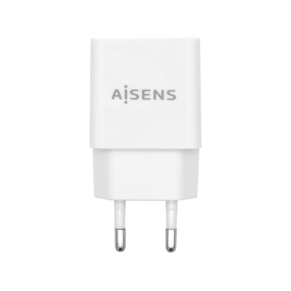 CARGADOR USB AISENS 10W ALTA EFICIENCIA 5V 2A BLANCO