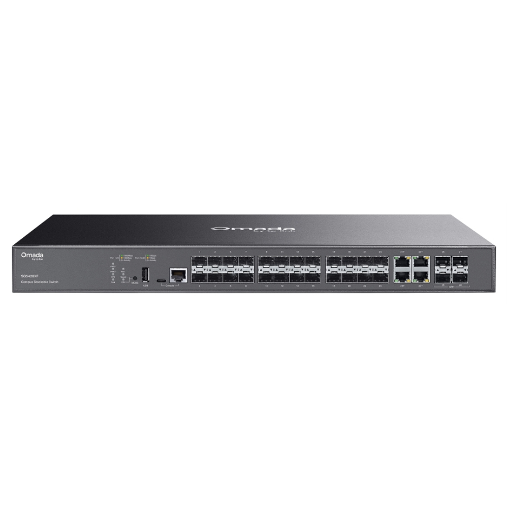 SWITCH OMADA SG5428XF PRO BE19000 CEILING MOUNT TRI-BAND WI-FI 7