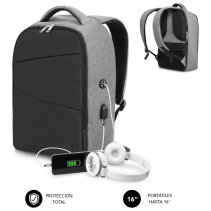 MOCHILA SUBBLIM SECURE V2 AP ANTITHEFT BACKPACK 16" BLACK
