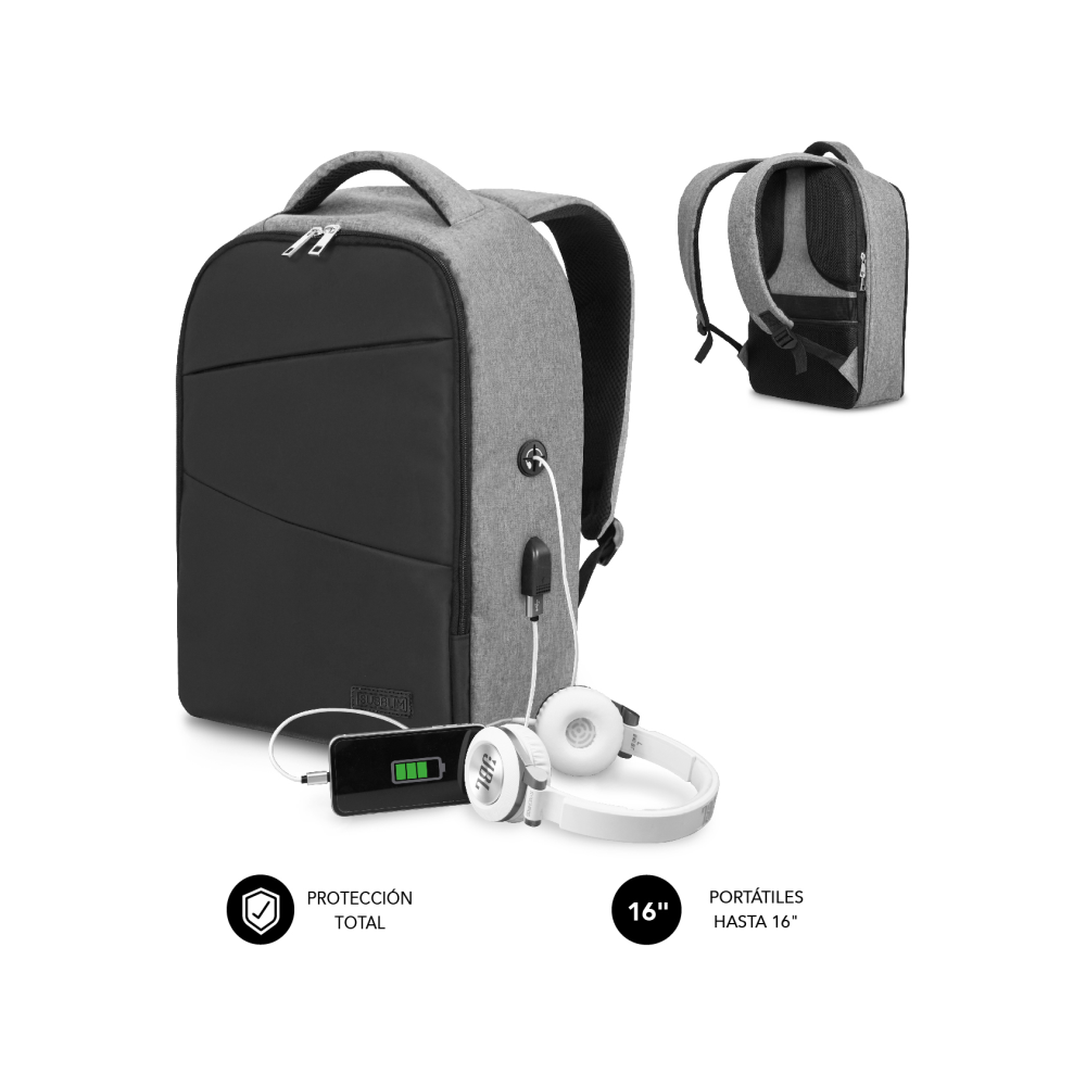 MOCHILA SUBBLIM SECURE V2 AP ANTITHEFT BACKPACK 16" BLACK