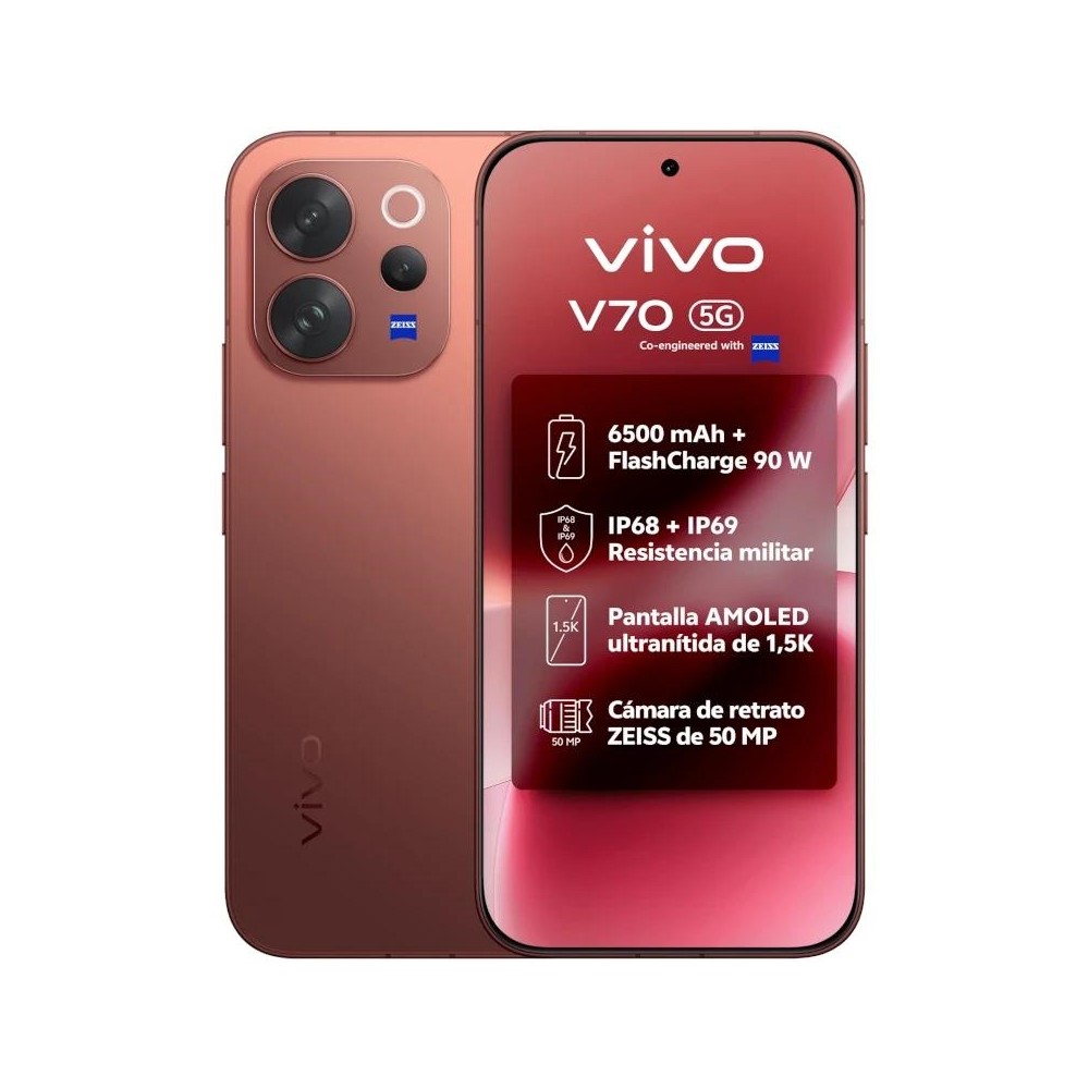 Vivo v70 5g 6.59" 8gb 512gb brown