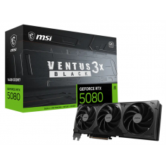 TARJETA GRAFICA MSI GeForce RTX 5080 16G VENTUS 3X OC BLACK