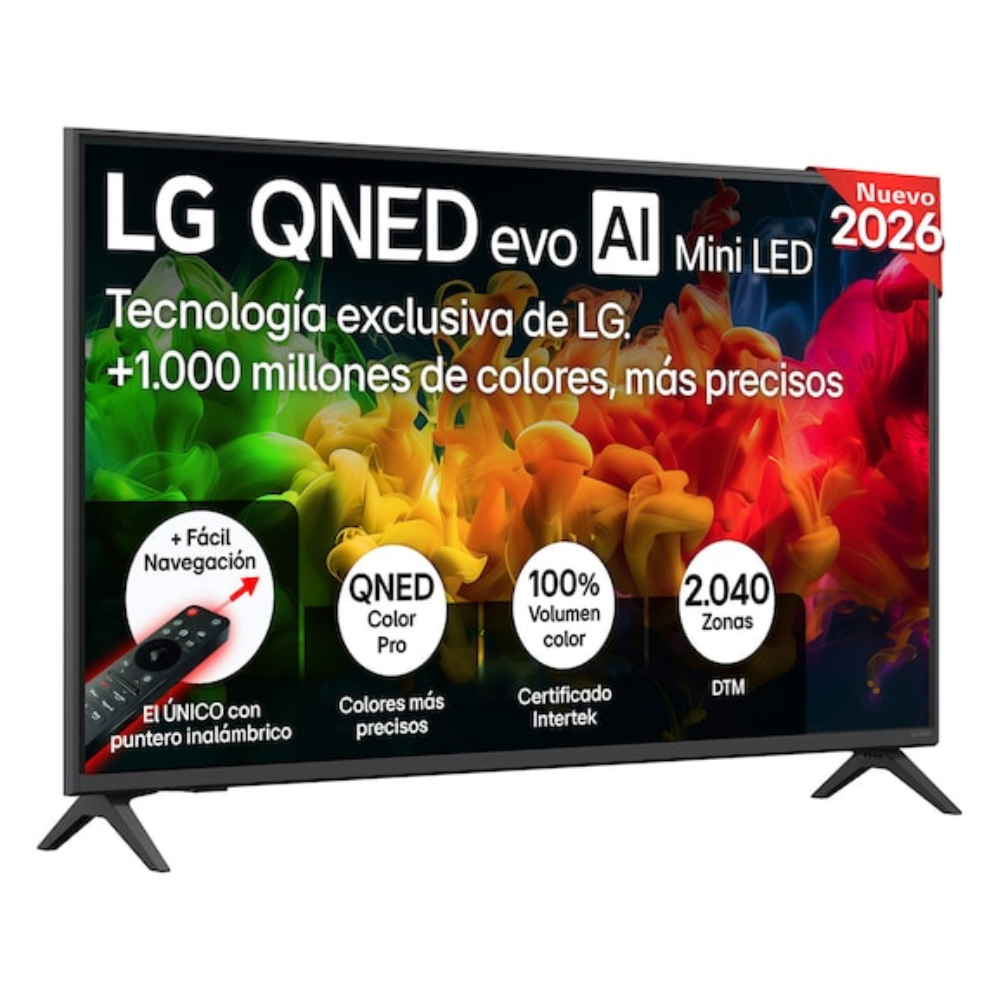 TV LG 43QNED81B6C.AEU 43" QNED EVO MINILED PATAS LATERALES WIFI HDMI X3