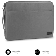 FUNDA PORTATIL SUBBLIM URBAN LAPTOP SLEEVE 15,6" GREY