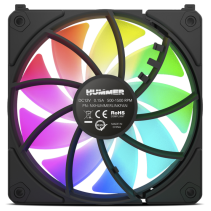 VENTILADOR NOX HUMMER EASYLINK ARGB NEGRO