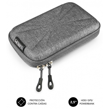 FUNDA DISCO DURO SUBBLIM SUB-HDD-HBC002 2,5" GREY