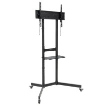 Tooq soporte suelo ruedas "kefrén" 37-70", negro