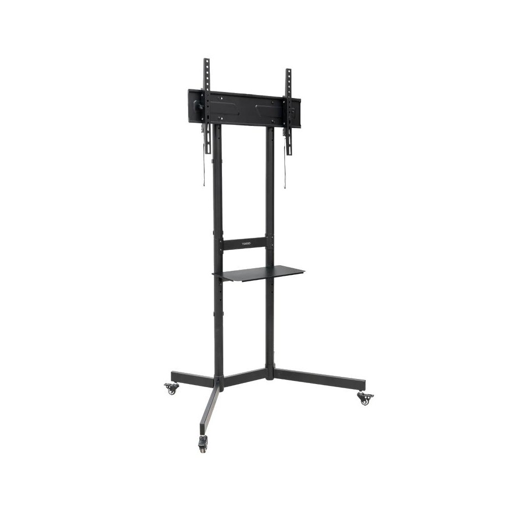 Tooq soporte suelo ruedas "kefrén" 37-70", negro
