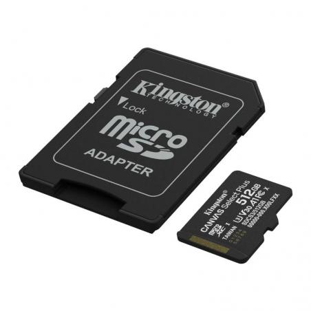 Kingston sdcs3/512gb microsdxc gen3 150mb/s a1