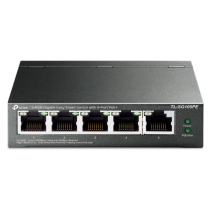 SWITCH TP-LINK 5 PORT GIGABIT EASY SMART 4 PORT POE+