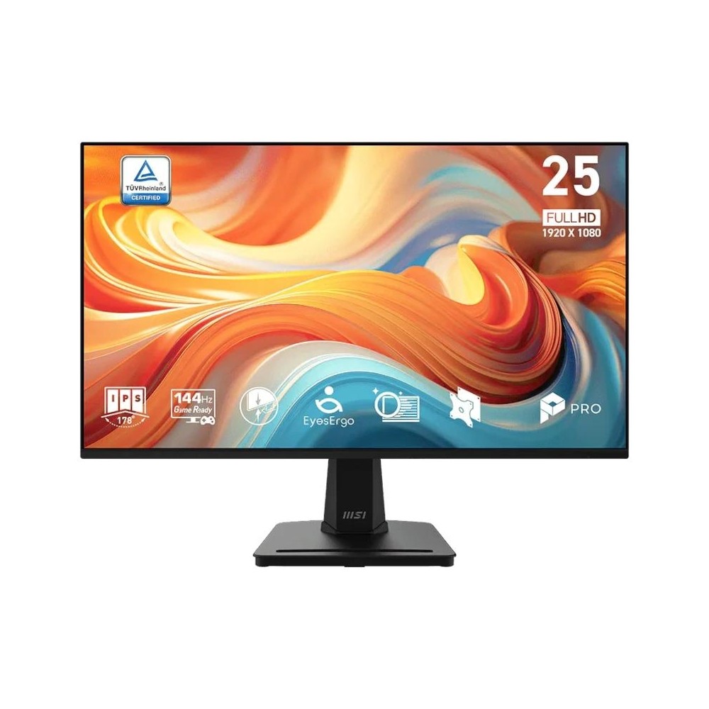 Msi mp251w e14l monitor 24.5" ips 144h vga hdmi