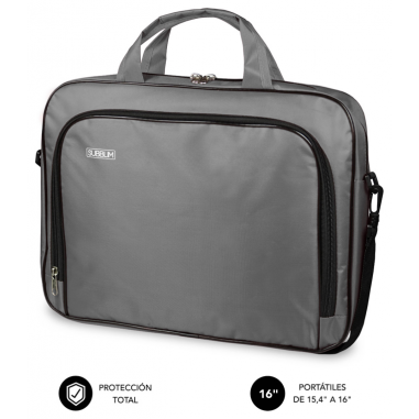 MALETIN SUBBLIM OXFORD LAPTOP BAG 15,4-16" GREY