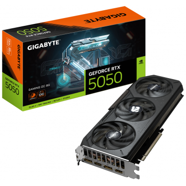 TARJETA GRAFICA GIGABYTE RTX 5050 GAMING 8GD OC