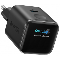 CARGADOR ANKER NANO 45W SMART DISPLAY NEGRO