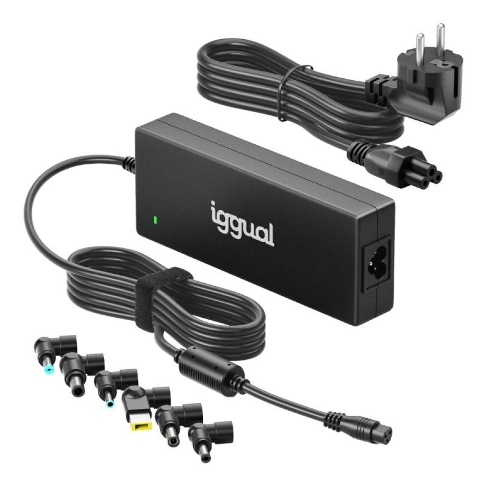 Iggual cargador universal autom疸ico cua-6t-240w